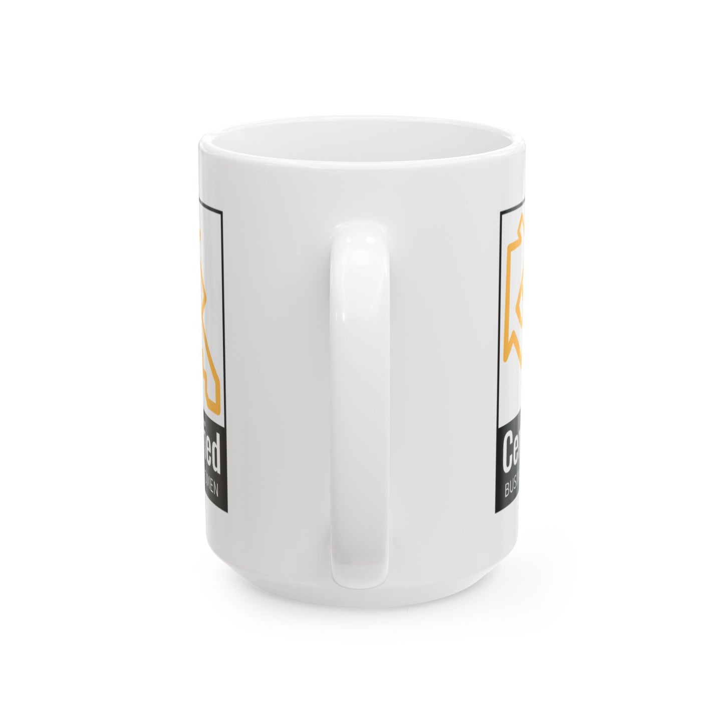 Ceramic Coffee Mug Certified Businesswomen Logo