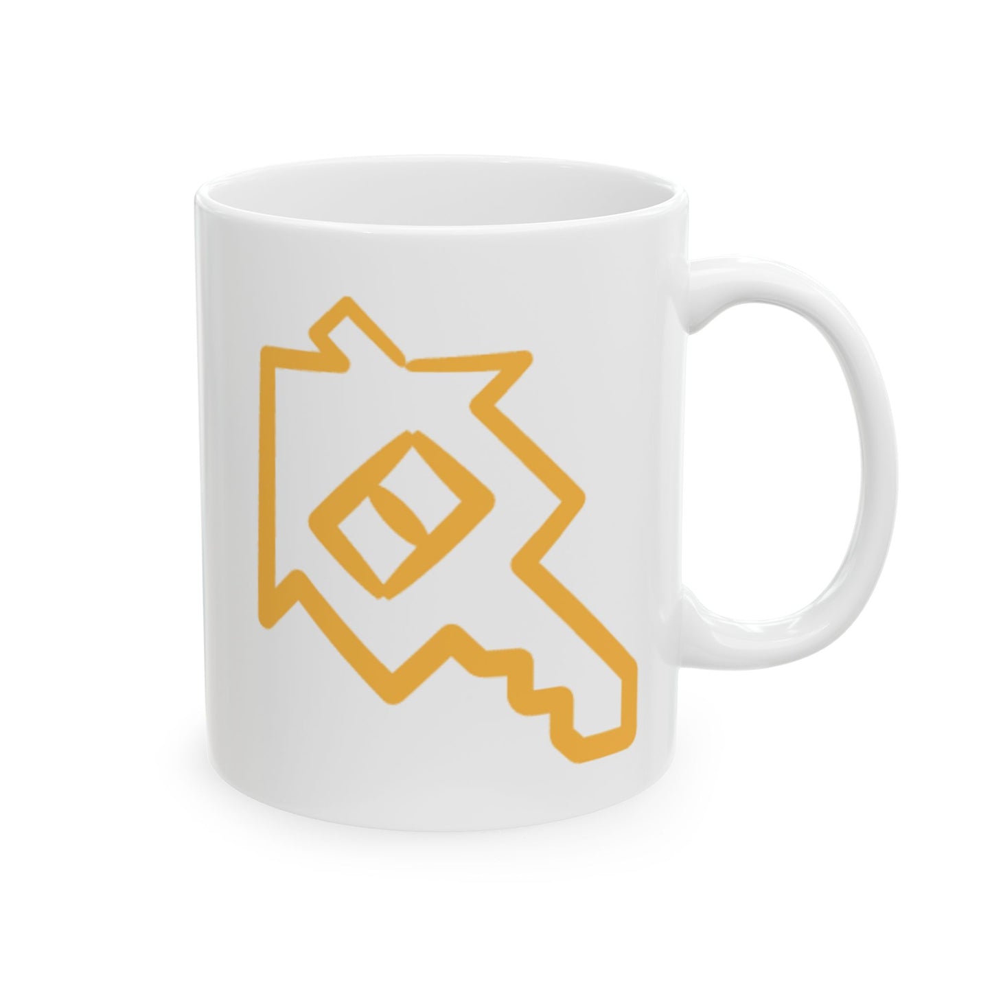 Ceramic Coffee Mug Certified Key Logo