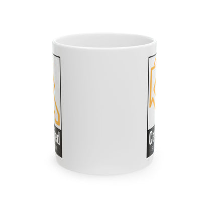 Ceramic Coffee Mug Certified Businessman Logo