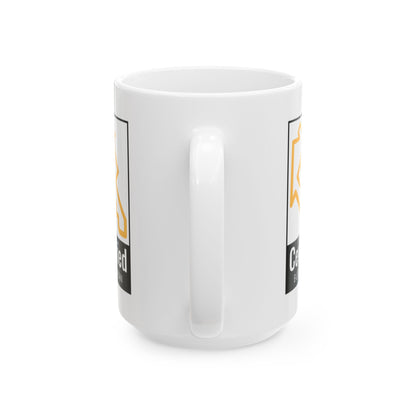 Ceramic Coffee Mug Certified Businessman Logo