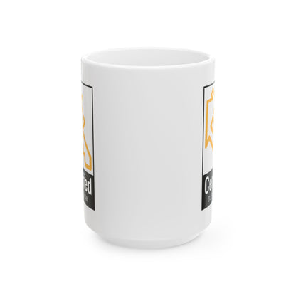 Ceramic Coffee Mug Certified Businessman Logo