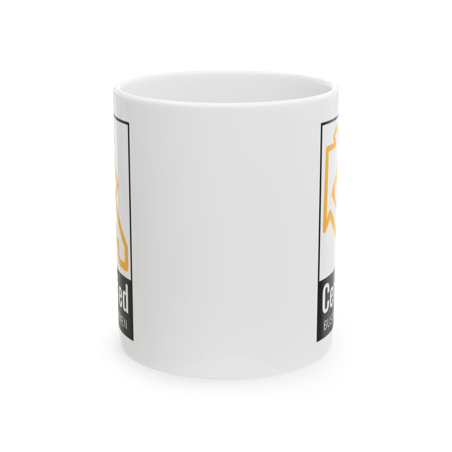 Ceramic Coffee Mug Certified Businesswomen Logo